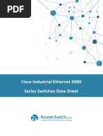 Cisco Industrial Ethernet 5000 Series Switches Data Sheet