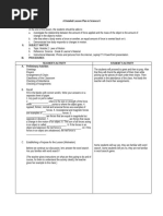 DETAILED LESSON PLAN LAW OF MOTION