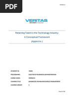 HRM8014 Retaining Talent in the Technology Industry A Conceptual Framework for Apple