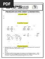 Problem Solving Sheet (Chemistry)