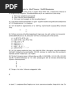 5sem COA ETE Practice Questions Set 1