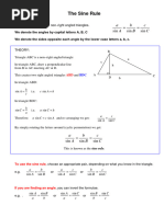 Sine-Rule-Notes