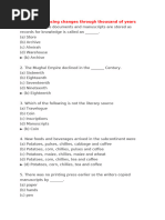 History 7th SST(All L) MCQS