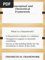 Conceptual and Theoretical Framework