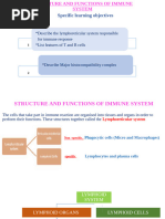 Structure and Functions of Immune System