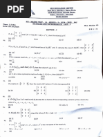 maths test series - 3 - set - I key