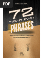 (Treble Clef) 72 Triad Pair Phrases