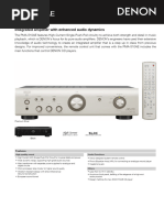 Denon Pma-510ae Information