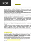 Types of Organizational Structures POM Chapter 3