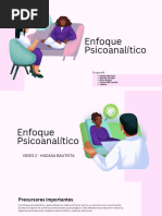 Enfoque Psicoanalítico 