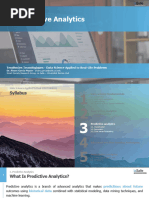 3. Predictive Analytics