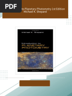 Instant Download Introduction to Planetary Photometry 1st Edition Michael K. Shepard PDF All Chapters