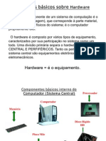 Hardware e Periféricos de Um Microcomputador