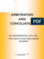 Arbitration and Conciliation