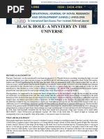 BLACK HOLE REASEARCH PAPER