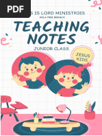 Junior Class Notes