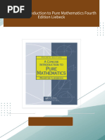 Download Full A Concise Introduction to Pure Mathematics Fourth Edition Liebeck PDF All Chapters