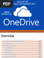 User Guide to M365 TnL OneDrive