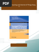 Immediate download Intelligent Computing and Internet of Things Kang Li ebooks 2024