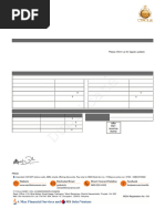 Life Insurance Premium Receipt