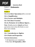 QB Maths