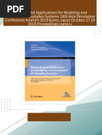 [Ebooks PDF] download Methods and Applications for Modeling and Simulation of Complex Systems 18th Asia Simulation Conference AsiaSim 2018 Kyoto Japan October 27 29 2018 Proceedings Liang Li full chapters