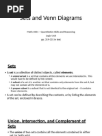 Sets and Venn Diagrams Annotated