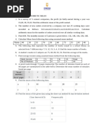 ARITHMETIC MEAN