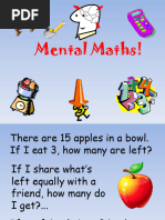 100 Mental Maths starters