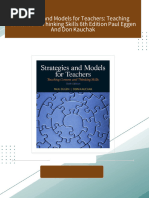 Download Strategies and Models for Teachers: Teaching Content and Thinking Skills 6th Edition Paul Eggen And Don Kauchak ebook All Chapters PDF