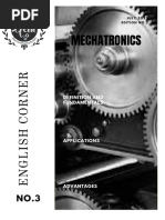 English Corner- MECHATRONICS