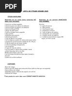 Lista de Utiles Kinder 2023