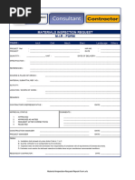 Material-Inspection-Request-Report-Form