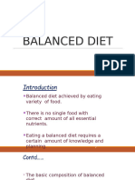 Balanced Diet Ppt