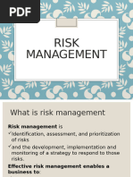 Risk Management