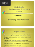 Statistics - Describing Data Numerical