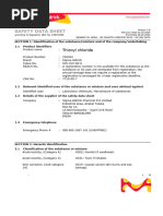 SDS-thionyl chloride