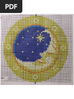 Hokey Moon Cross Stitch Pattern