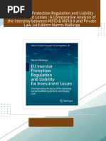 Instant Download EU Investor Protection Regulation and Liability for Investment Losses : A Comparative Analysis of the Interplay between MiFID & MiFID II and Private Law 1st Edition Marnix Wallinga PDF All Chapters