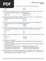 JEE Main 2024 (29 Jan Shift 1) Previous Year Paper With Answer Keys - MathonGo