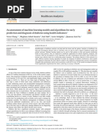 An assessment of machine learning models and algorithms for early