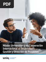 M O Cooperacion Internacional Desarrollo