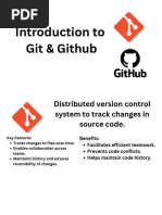 Introduction To Git Github