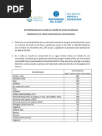 calculo del caudal de diseño de aguas residuales