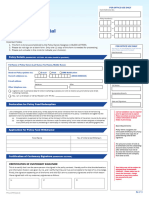 Partial Withdrawal Form