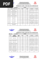 HORARIO DE CLASES 2do y 3er AÑO - DERECHO VALLE DE LA PASCUA 2023 