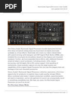 Cherry Audio Rackmode Signal Processors User Guide