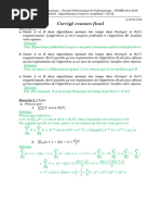 Corrigé Examen Cmplx 2015 2016