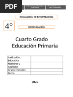 4° PRUEBA COMUNICACIÓNRECUPERACIÓN