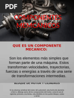 COMPONENTES MECANICOS